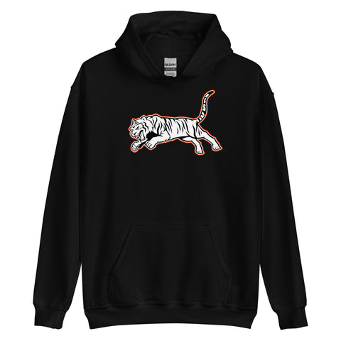 LEAPING PROWLER - WHITE OUT HOODIE
