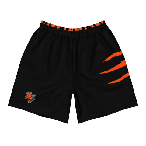 Athletic Stripe Shorts (Orange)