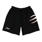 Athletic Stripe Shorts (White Script)